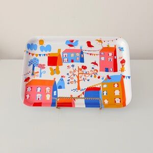 IKEA Sommar Small Melamine Tray 8x11 Whimsical Quirky Cute